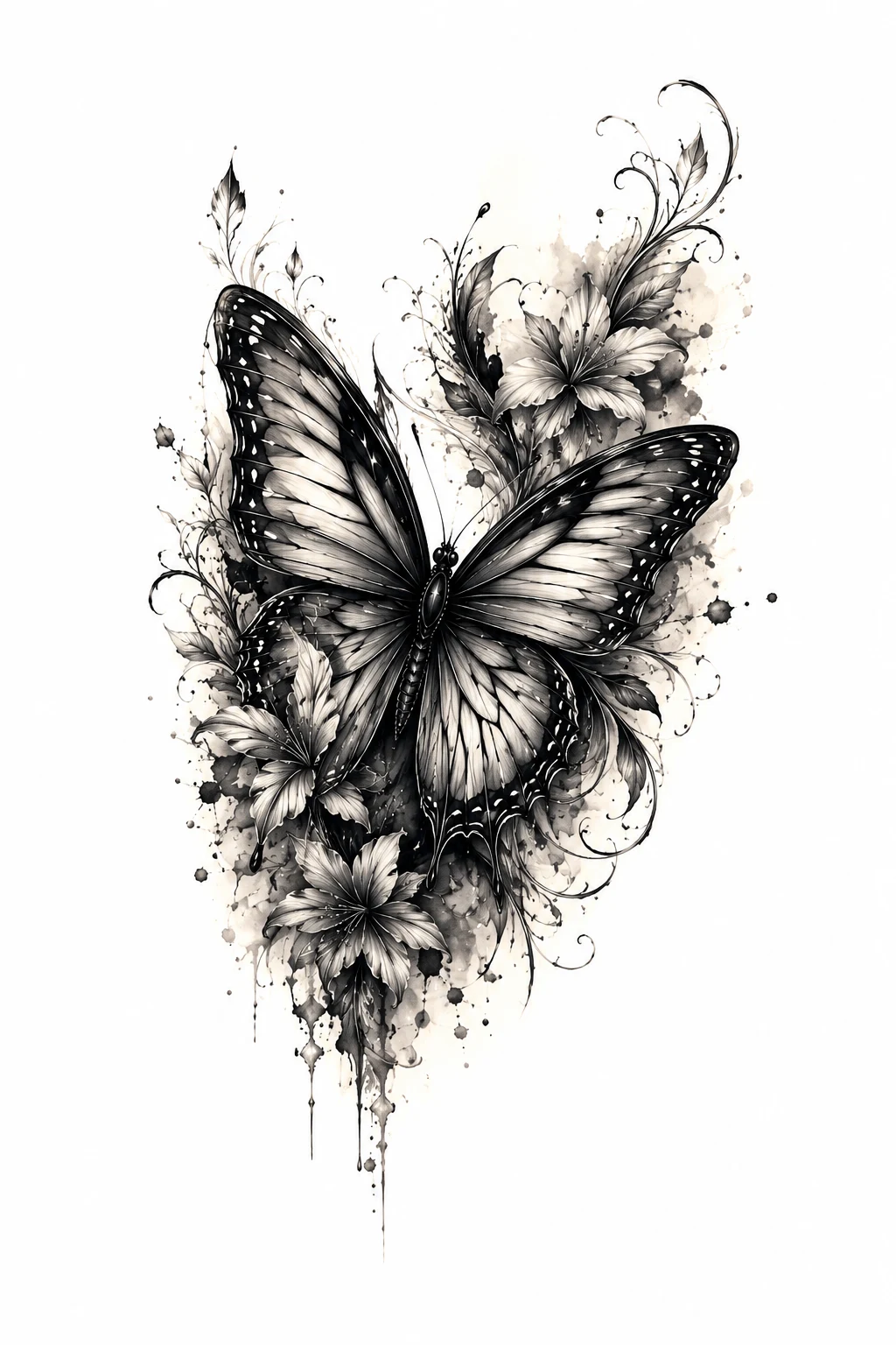 Butterfly Cover-Up Transformation — butterfly tattoo ideas style outfit