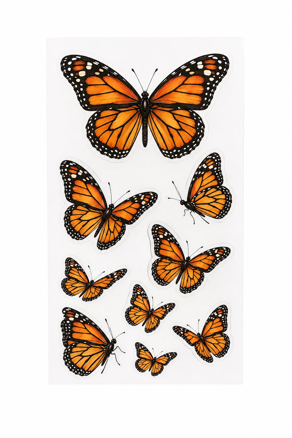 Tattify Monarch Butterfly Temporary Tattoo