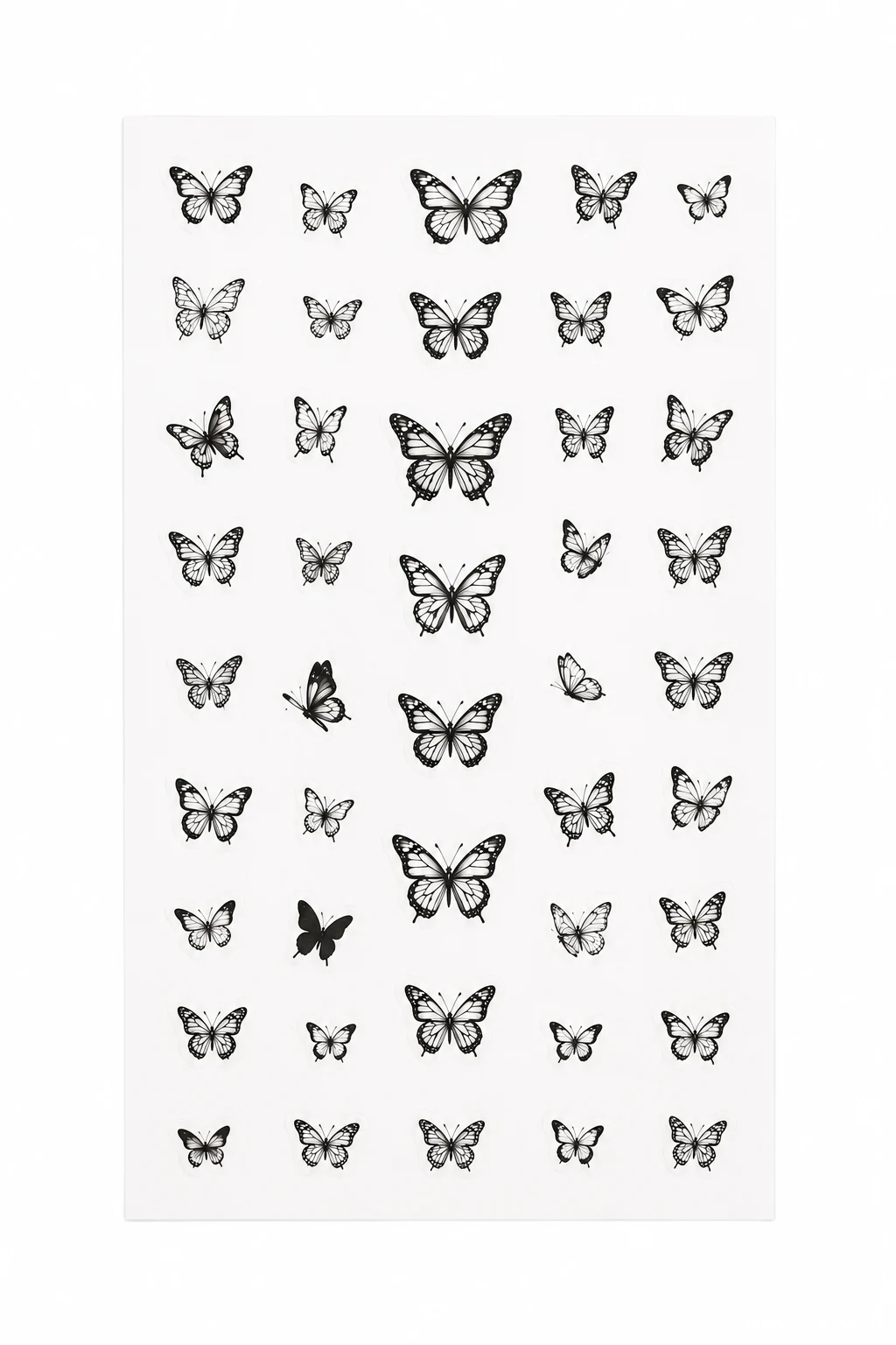 Tattify Mini Butterfly Temporary Tattoo Set