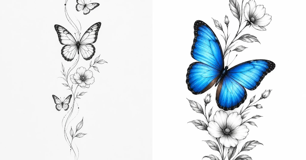 Butterfly tattoo leg: 16 Chic Tattoo Ideas for 2026 butterfly tattoo leg