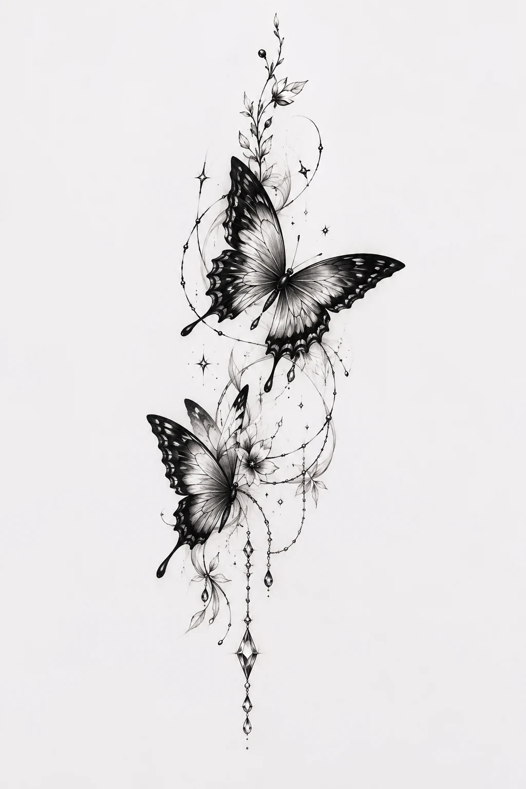Butterfly Tattoo Neck Kdrama-Inspired — butterfly tattoo neck style outfit