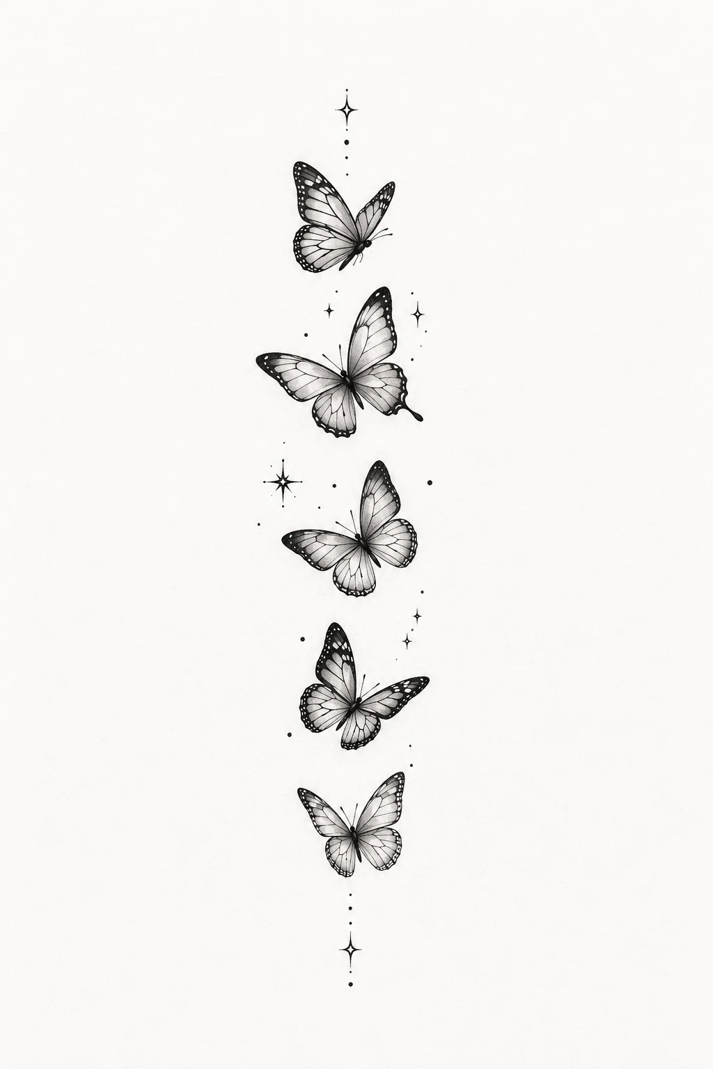 Small Butterfly Tattoo Arm Stack — butterfly tattoo on arm style outfit