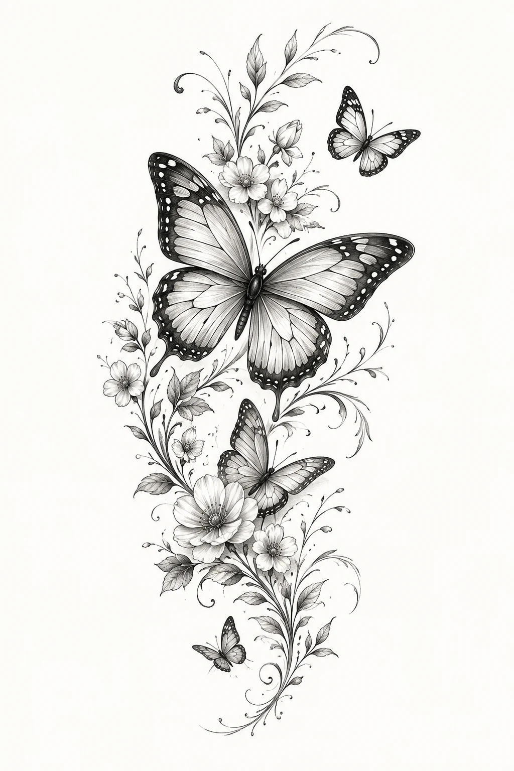 Butterfly Tattoo on Arm and Hand — butterfly tattoo on arm style outfit