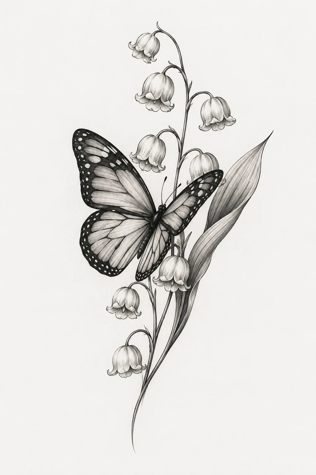 Butterfly With a Birth Flower — Personalized Symbolism — butterfly tattoo on hand style outfit
