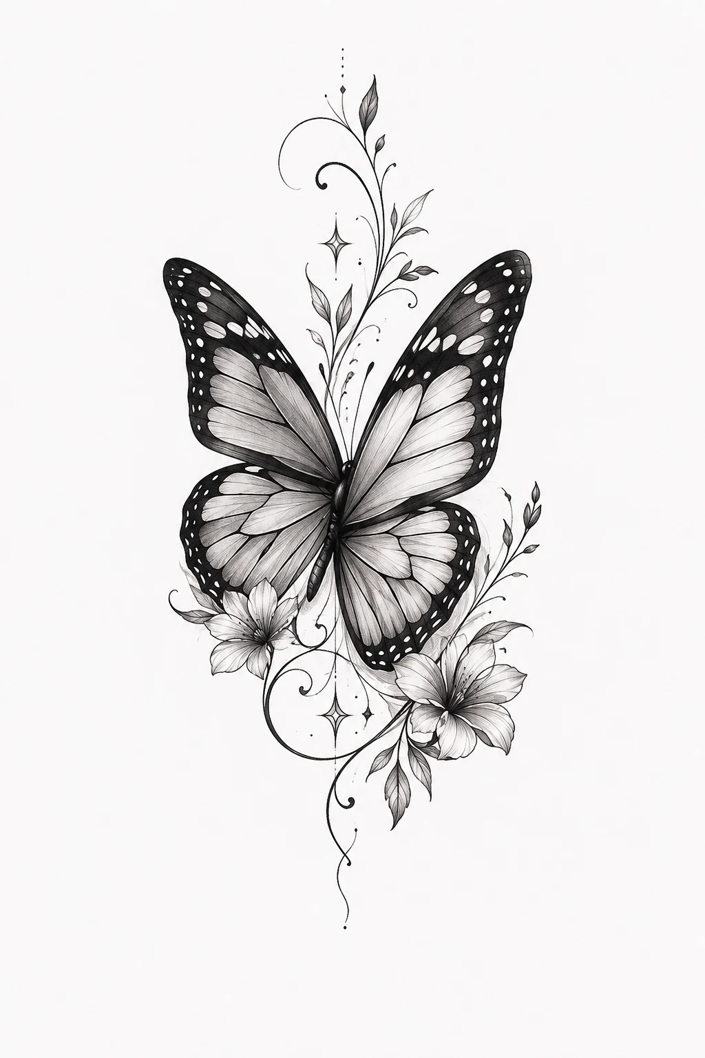 Butterfly With a Name — Personal Ink — butterfly tattoo on hand style outfit