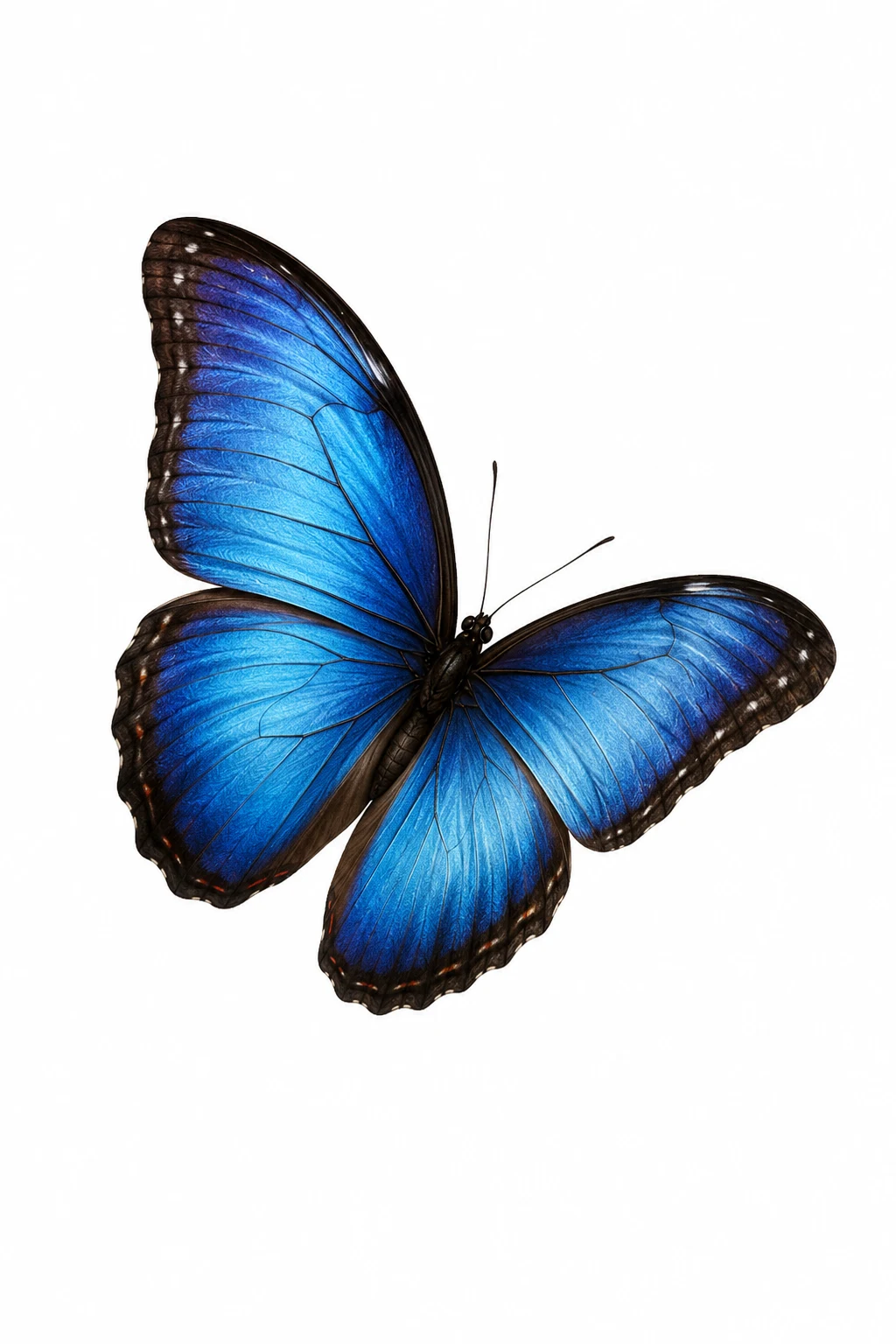 Blue Morpho Butterfly — butterfly tattoo wrist style outfit