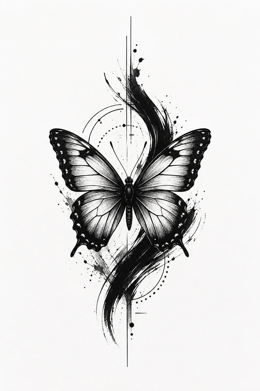 Butterfly Tattoo Wrist Men With Bold Linework — butterfly tattoo wrist style outfit