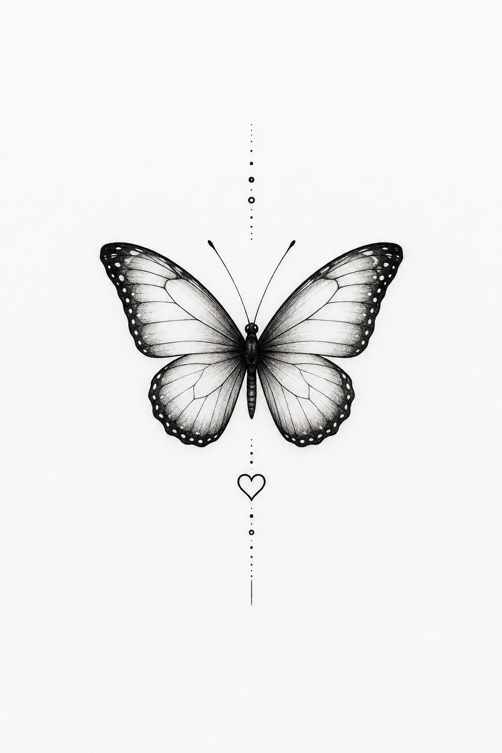 Butterfly With a Tiny Heart — butterfly tattoo wrist style outfit