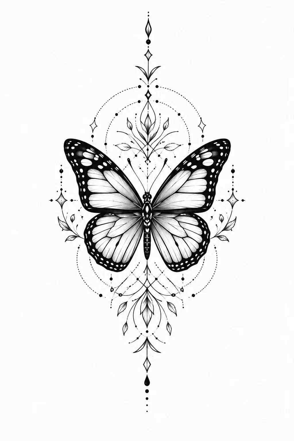 Butterfly Thigh Tattoo Stencil Style — butterfly thigh tattoo style outfit