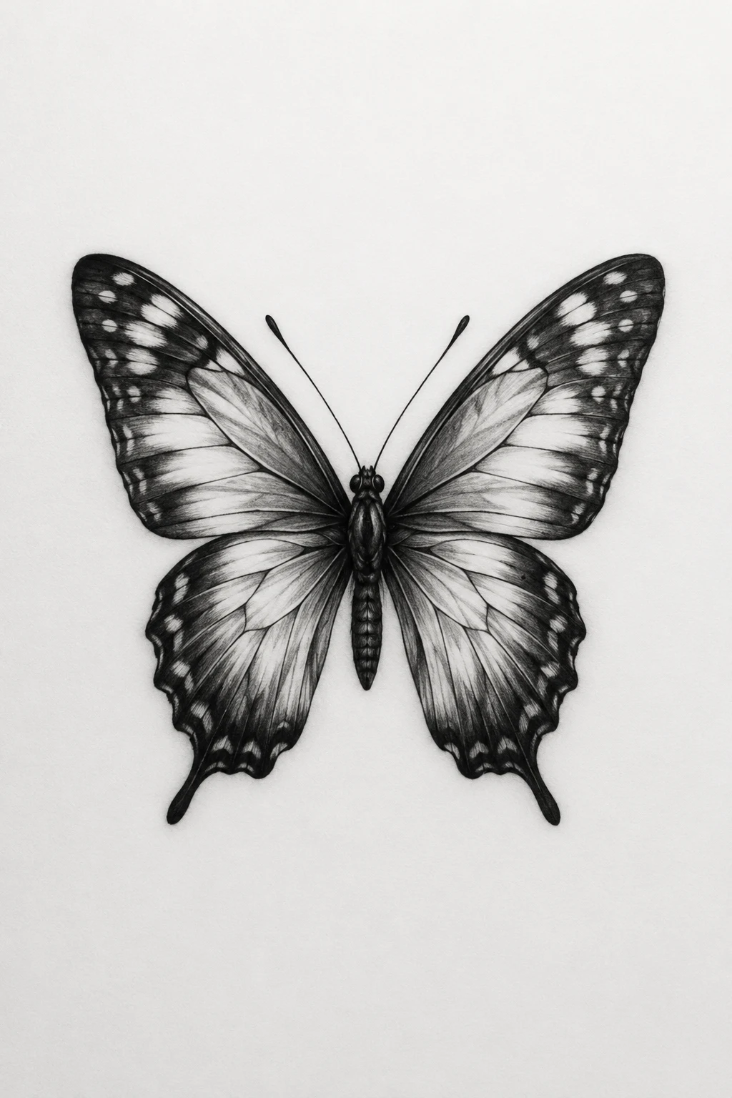 Realistic Butterfly With Shading — butterfly wrist tattoos style outfit