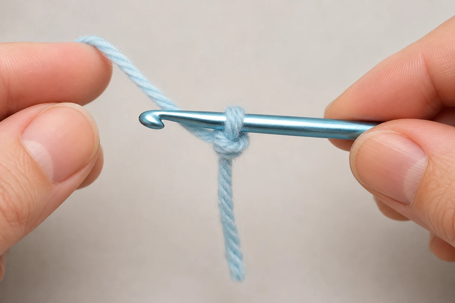 hands actively performing the