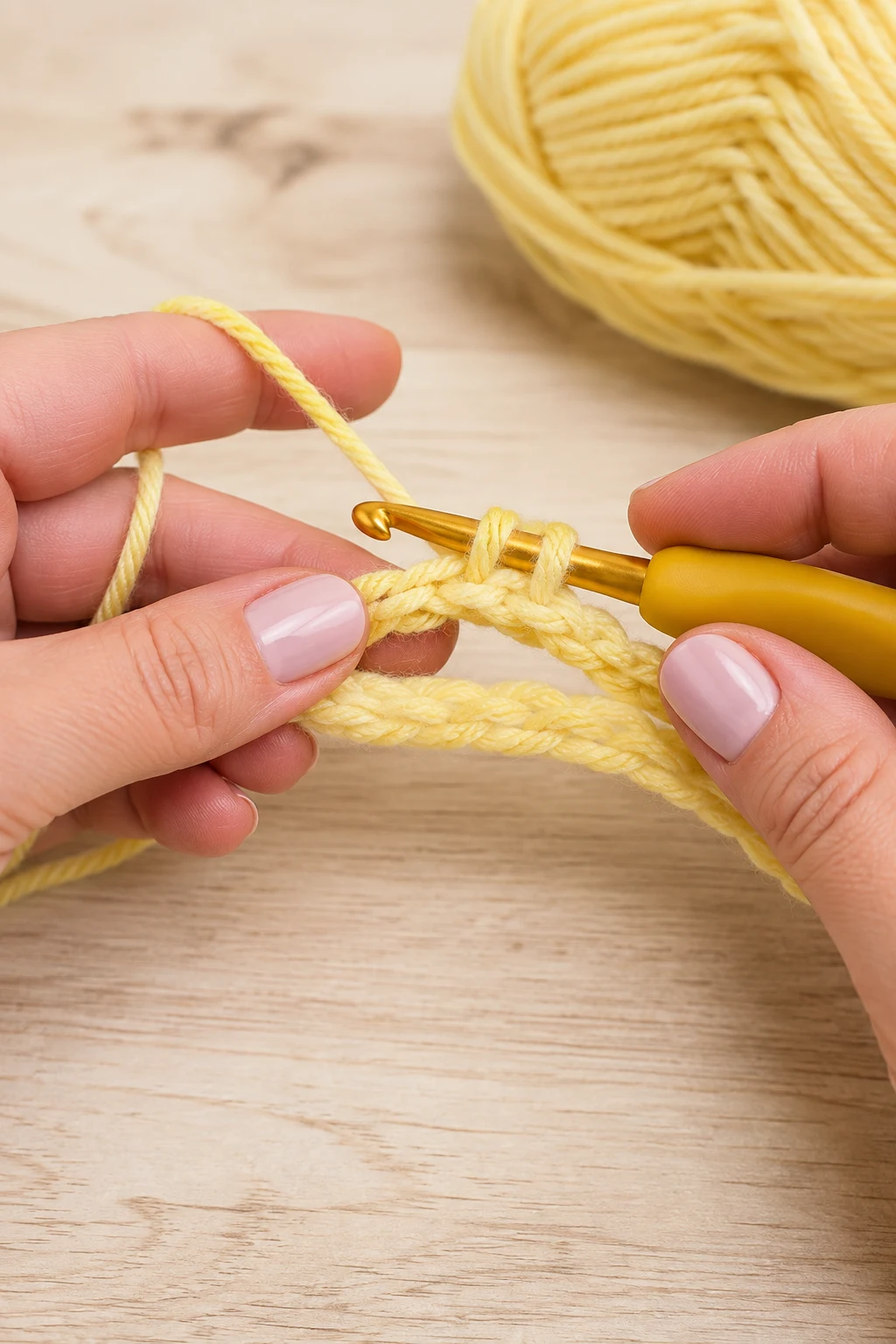 hands actively performing the