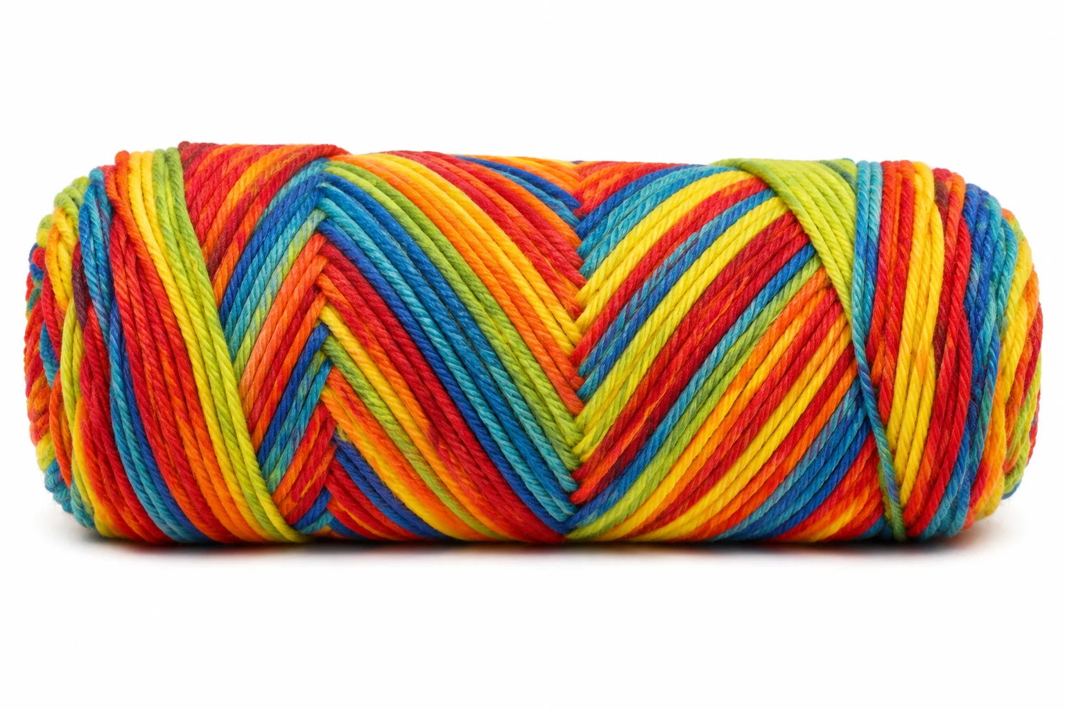 Red Heart Super Saver Yarn in Bright Stripes