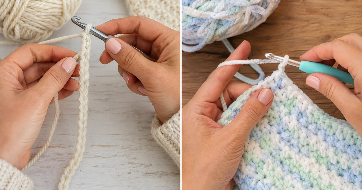 Crochet baby blanket pattern — Free Beginner Tutorial crochet baby blanket pattern
