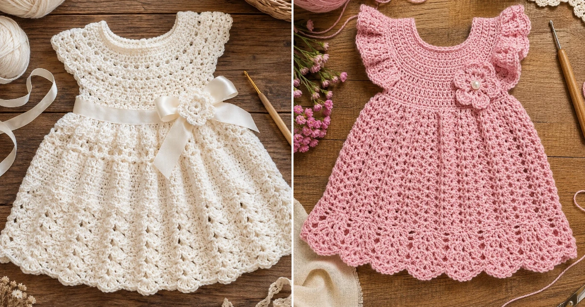 Crochet Baby Dress: 11 Beautiful DIY Ideas for 2026 Crochet Baby Dress
