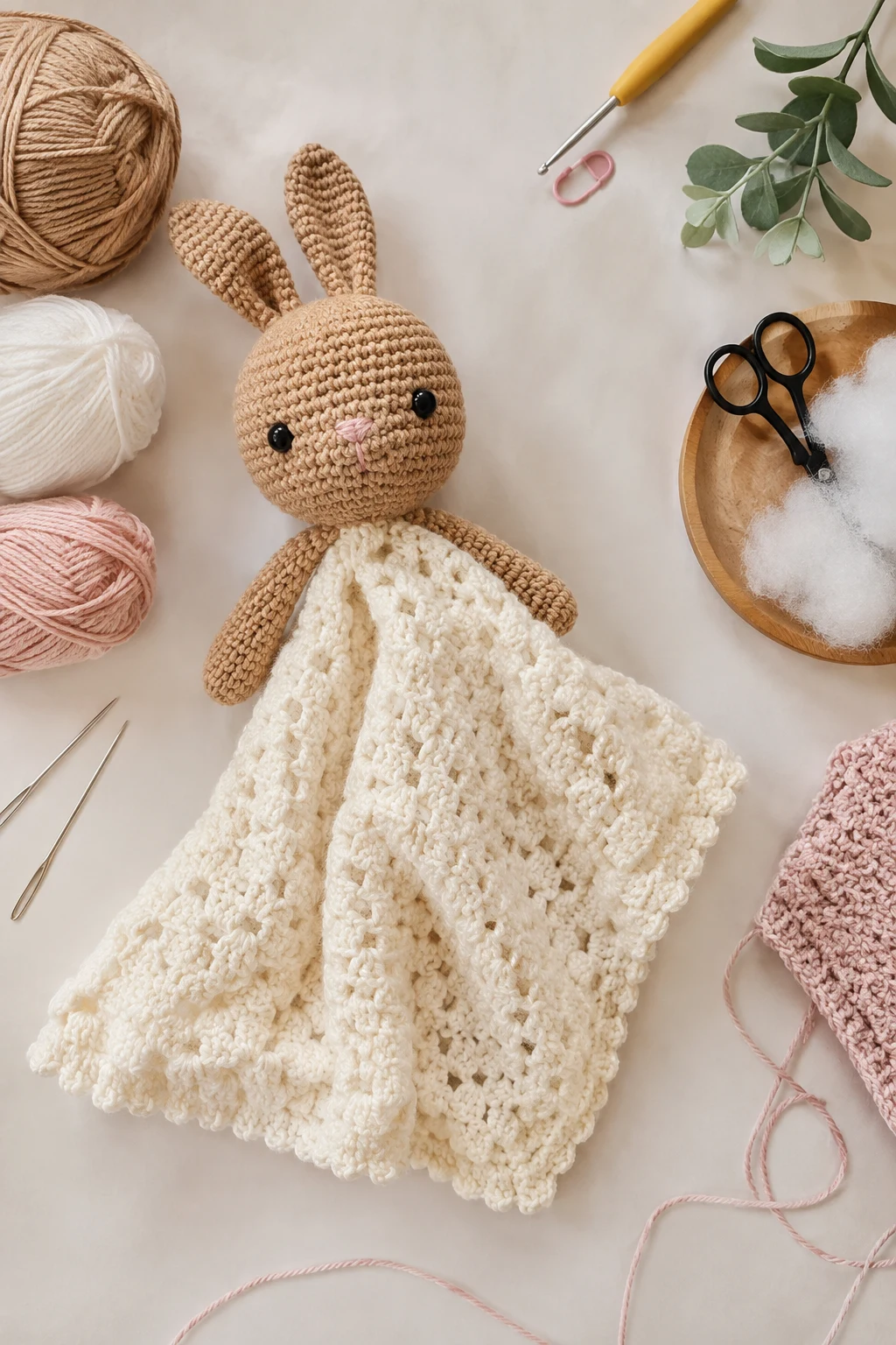 A Cuddly Crochet Lovey — crochet baby gifts style outfit