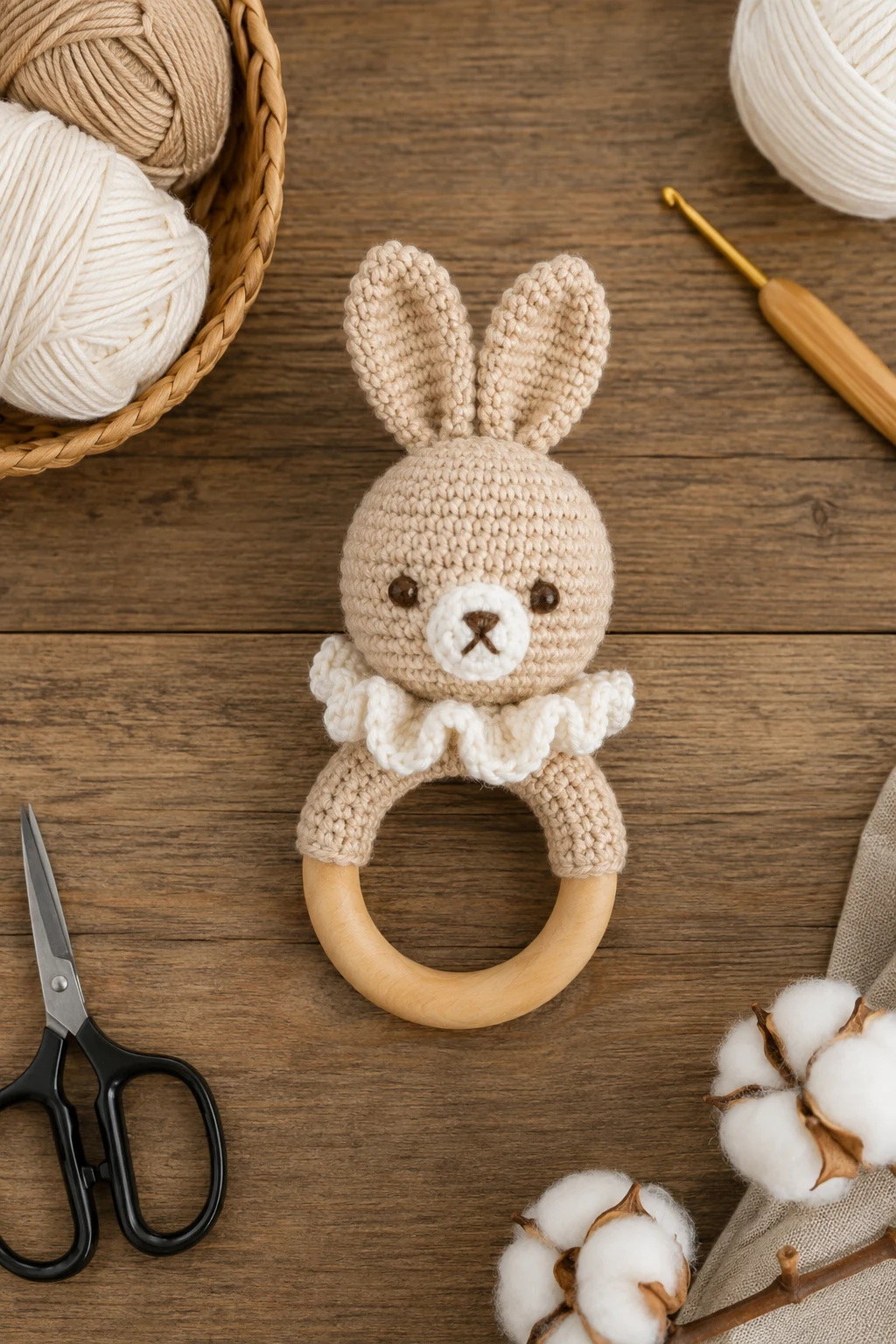 The Sweetest Crochet Baby Rattle — crochet baby gifts style outfit