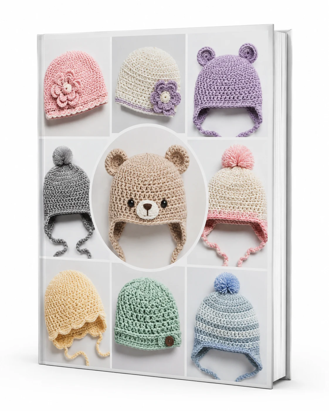 Crochet Baby Hats Pattern Book