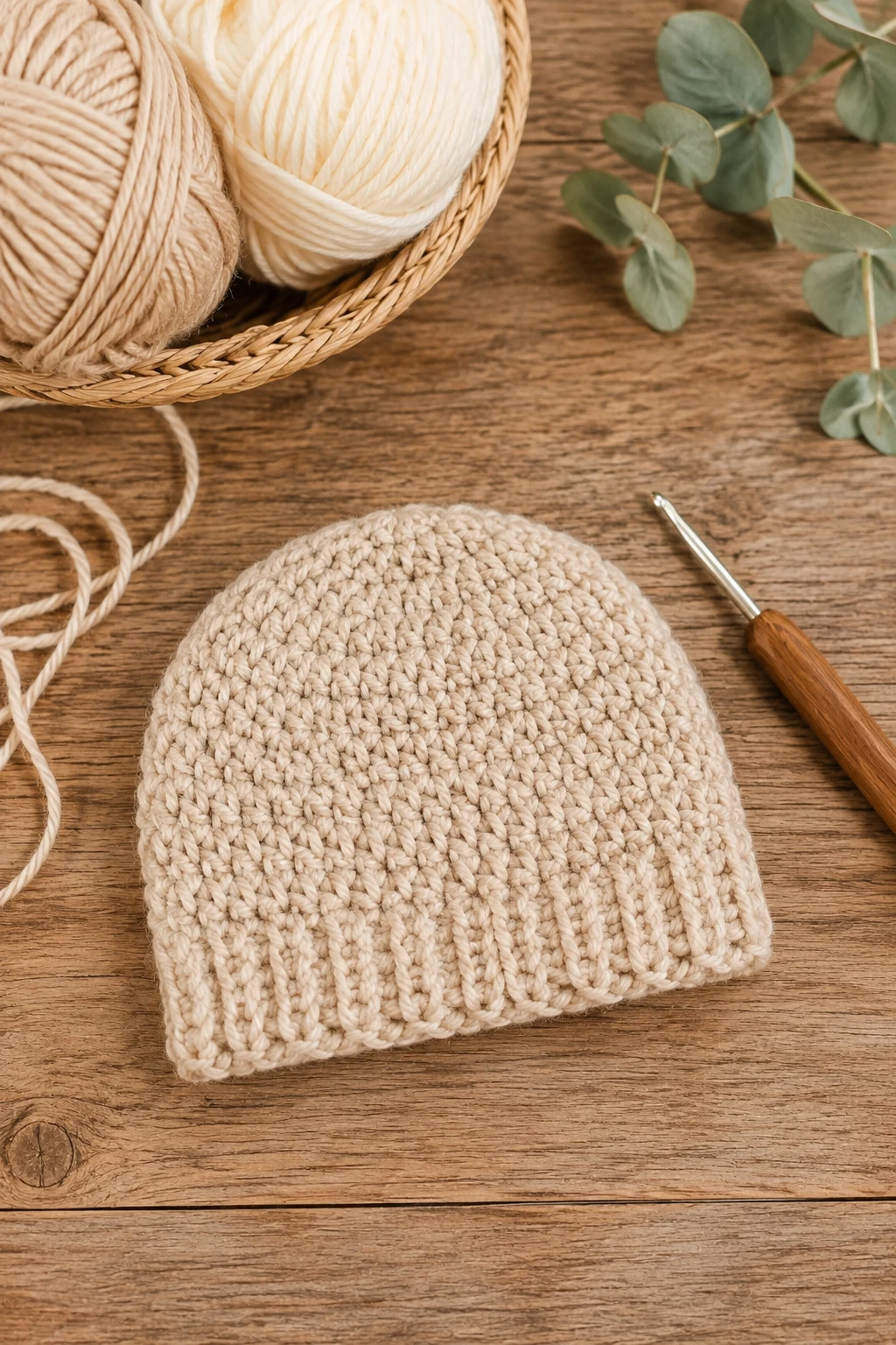 Beginner-Friendly Everyday Crochet Baby Hat — crochet baby hat style outfit