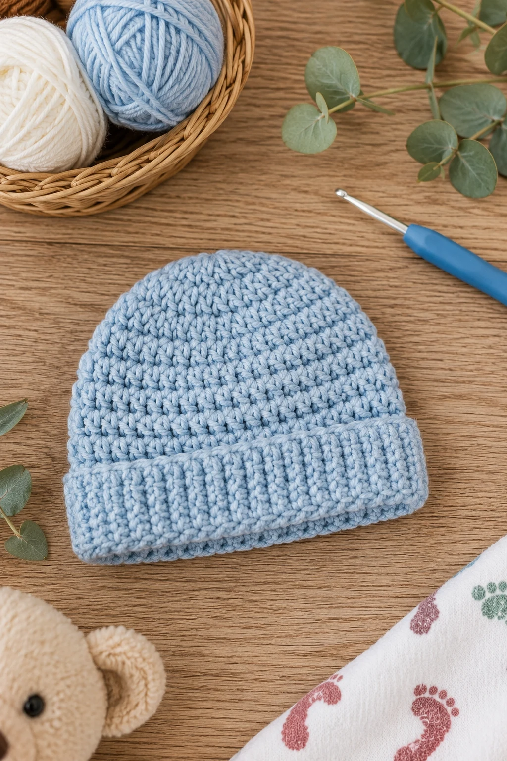 Hospital Donation Crochet Baby Hat — crochet baby hat style outfit