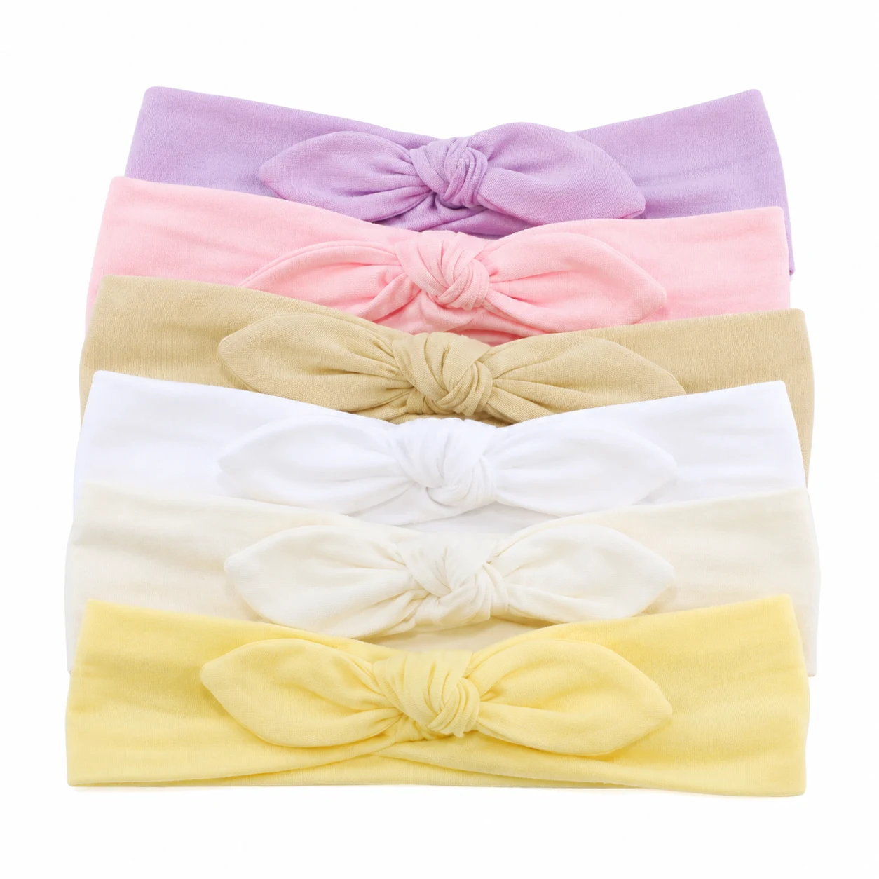 Soft Elastic Headband Bases for Babies