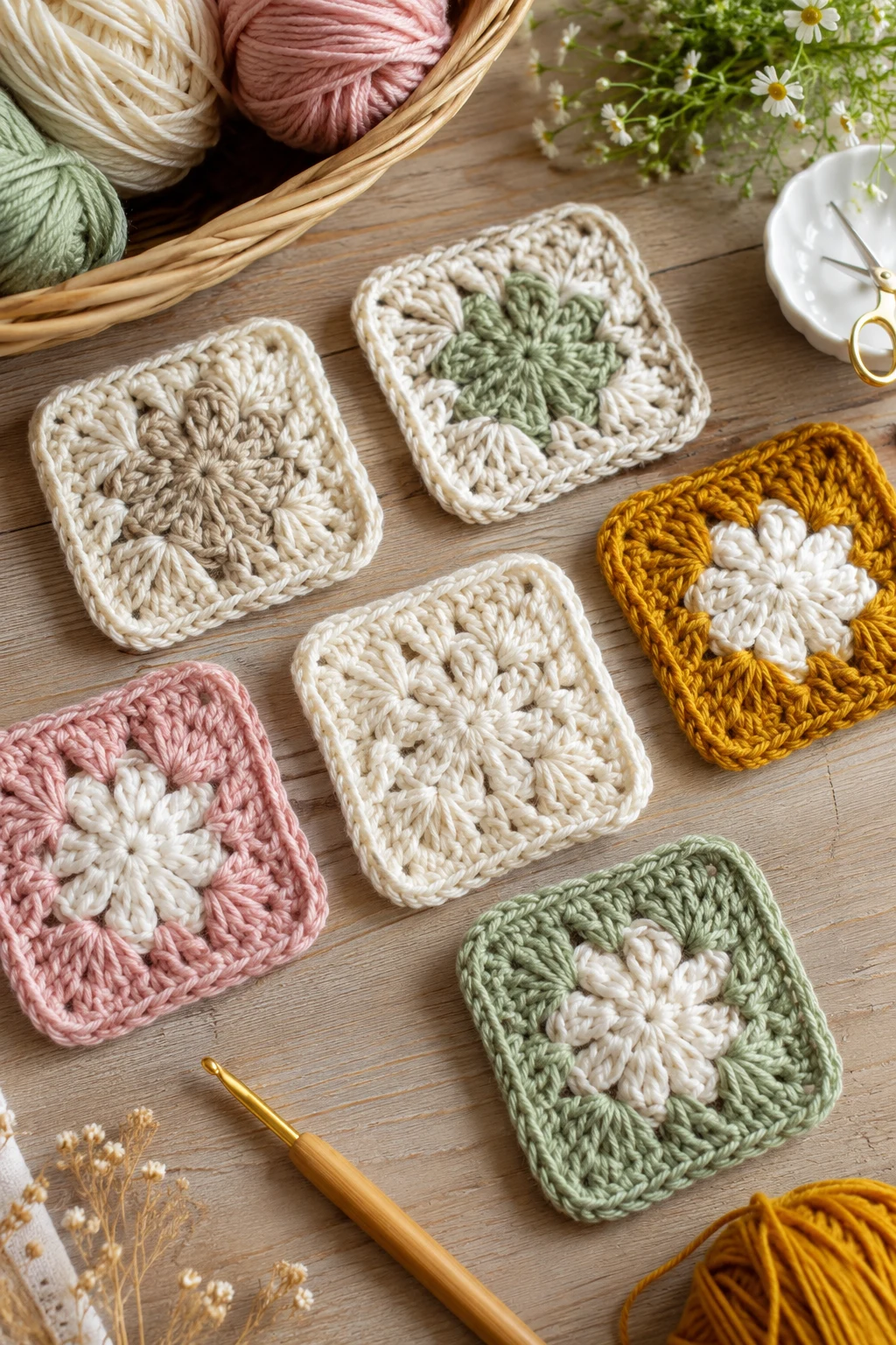 Crochet Baby Blanket Squares — crochet baby style outfit