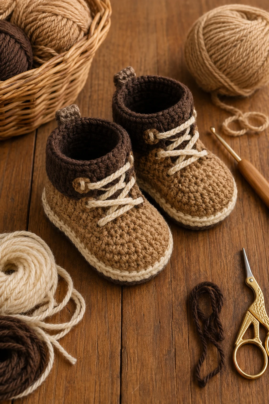 Black-and-White Tuxedo Shoes — crochet baby shoes for boys style outfit