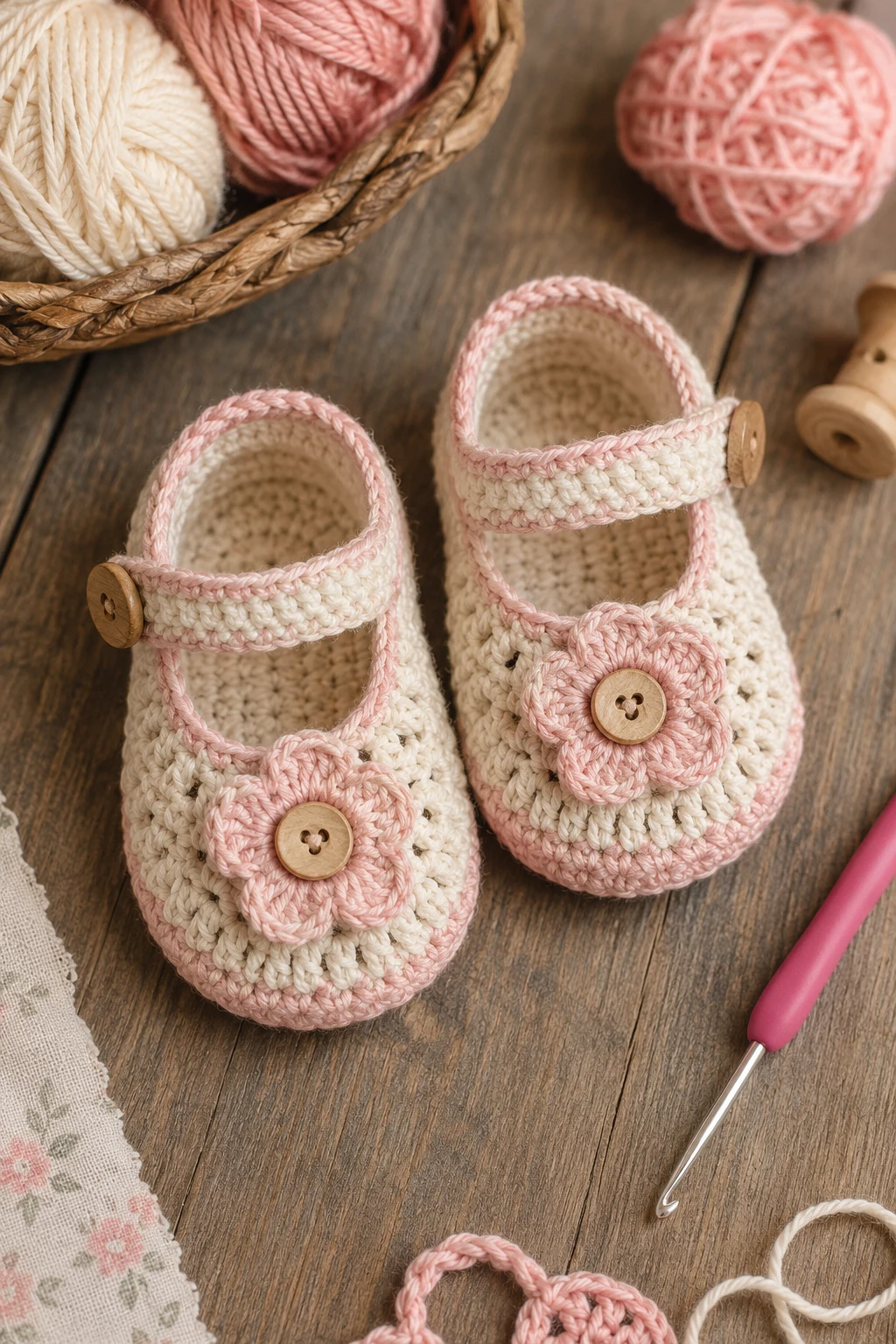 Crochet Baby Shoes Free Pattern PDF Style — crochet baby shoes free style outfit