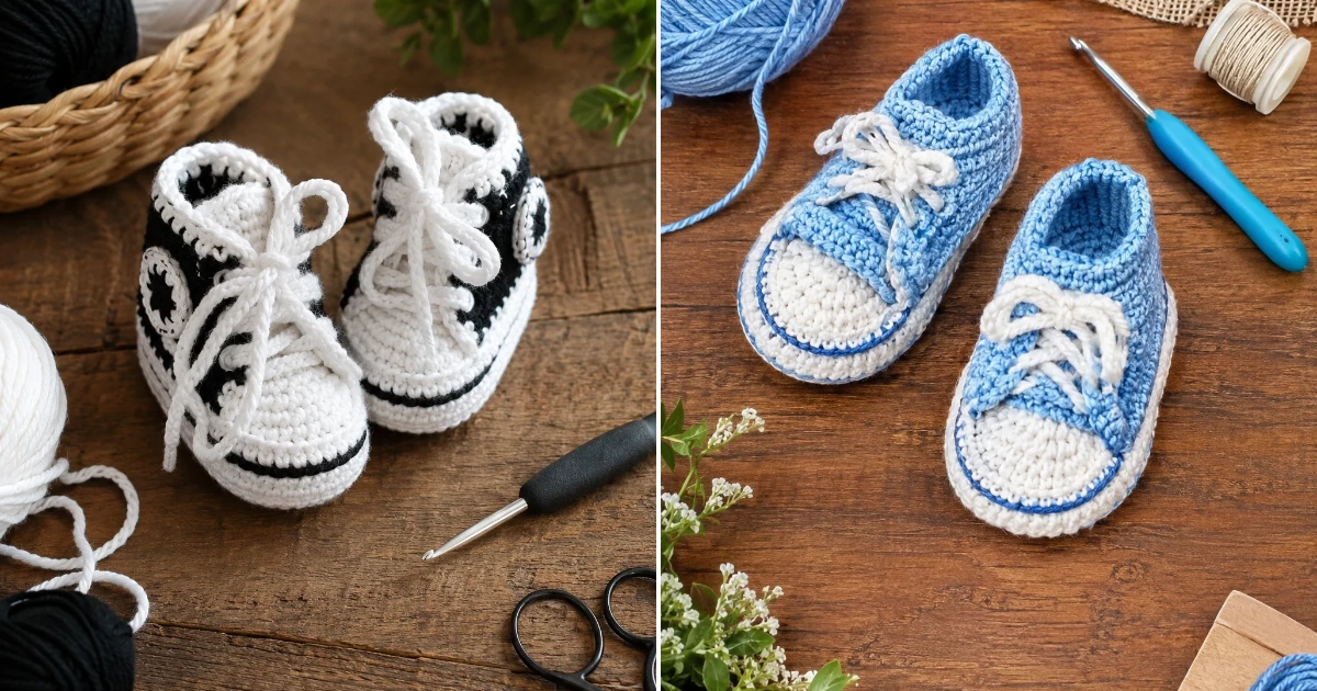 Crochet baby sneakers: 10 Best DIY Ideas for 2026 crochet baby sneakers