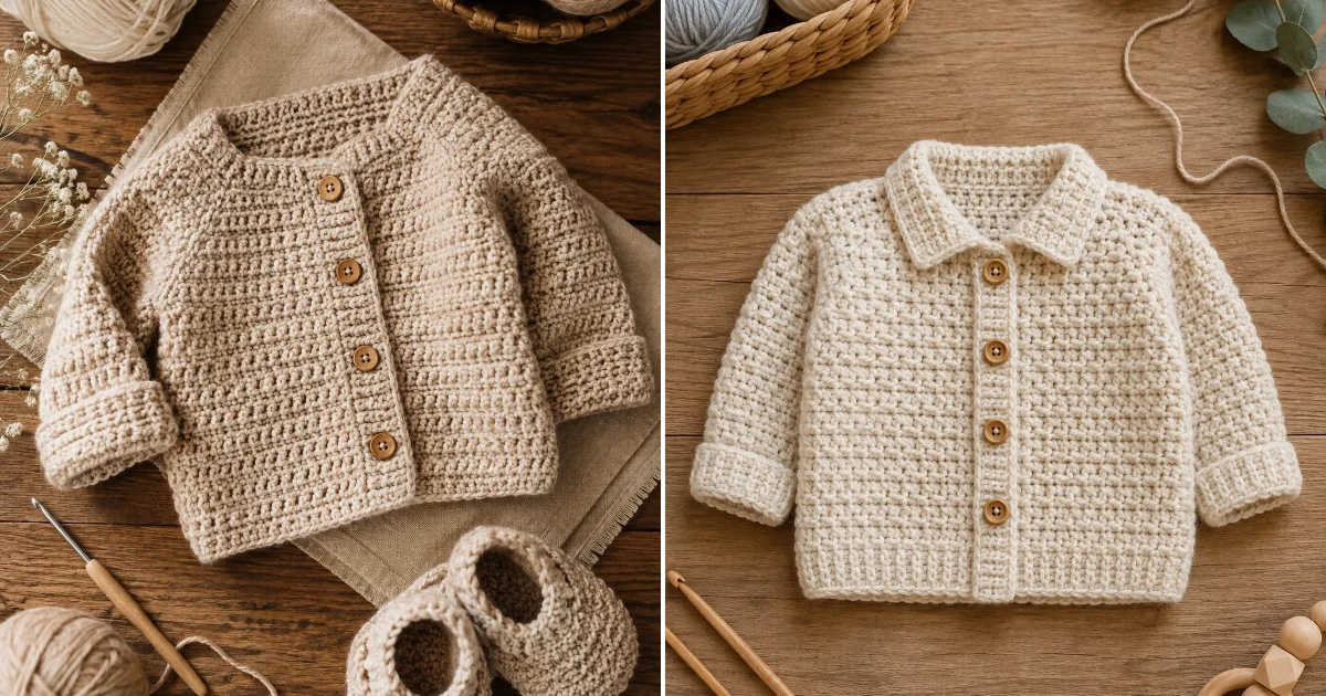 Crochet baby sweater: 12 Best DIY Ideas for 2026 crochet baby sweater