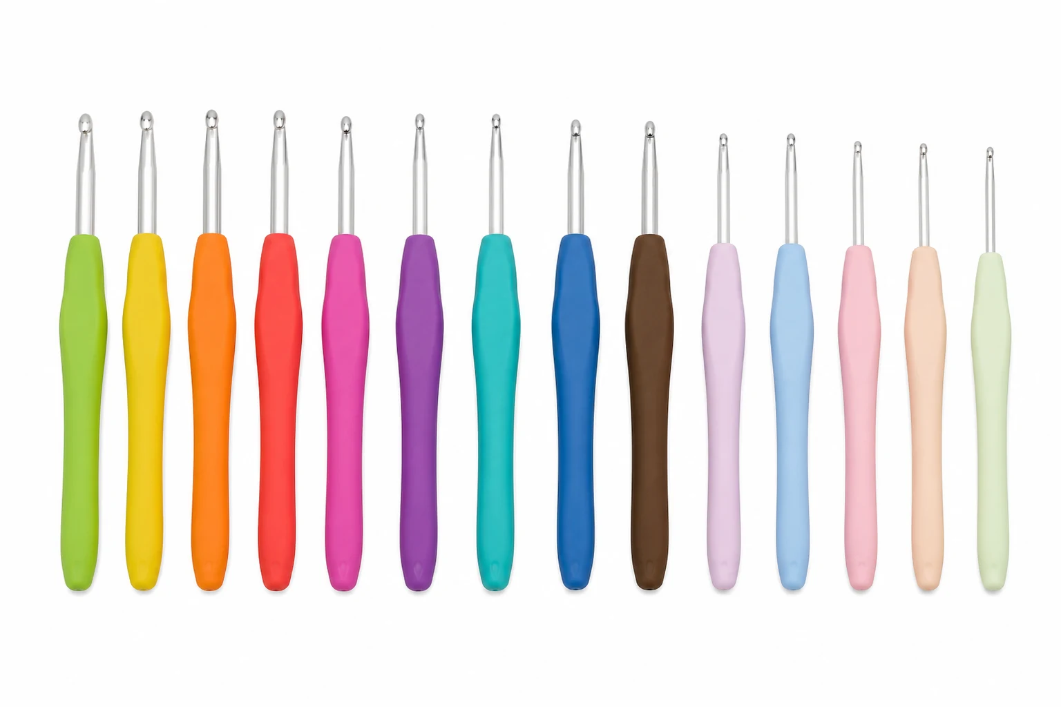 Yarniss 14-Piece Ergonomic Crochet Hooks Set with 2.5 mm Hook