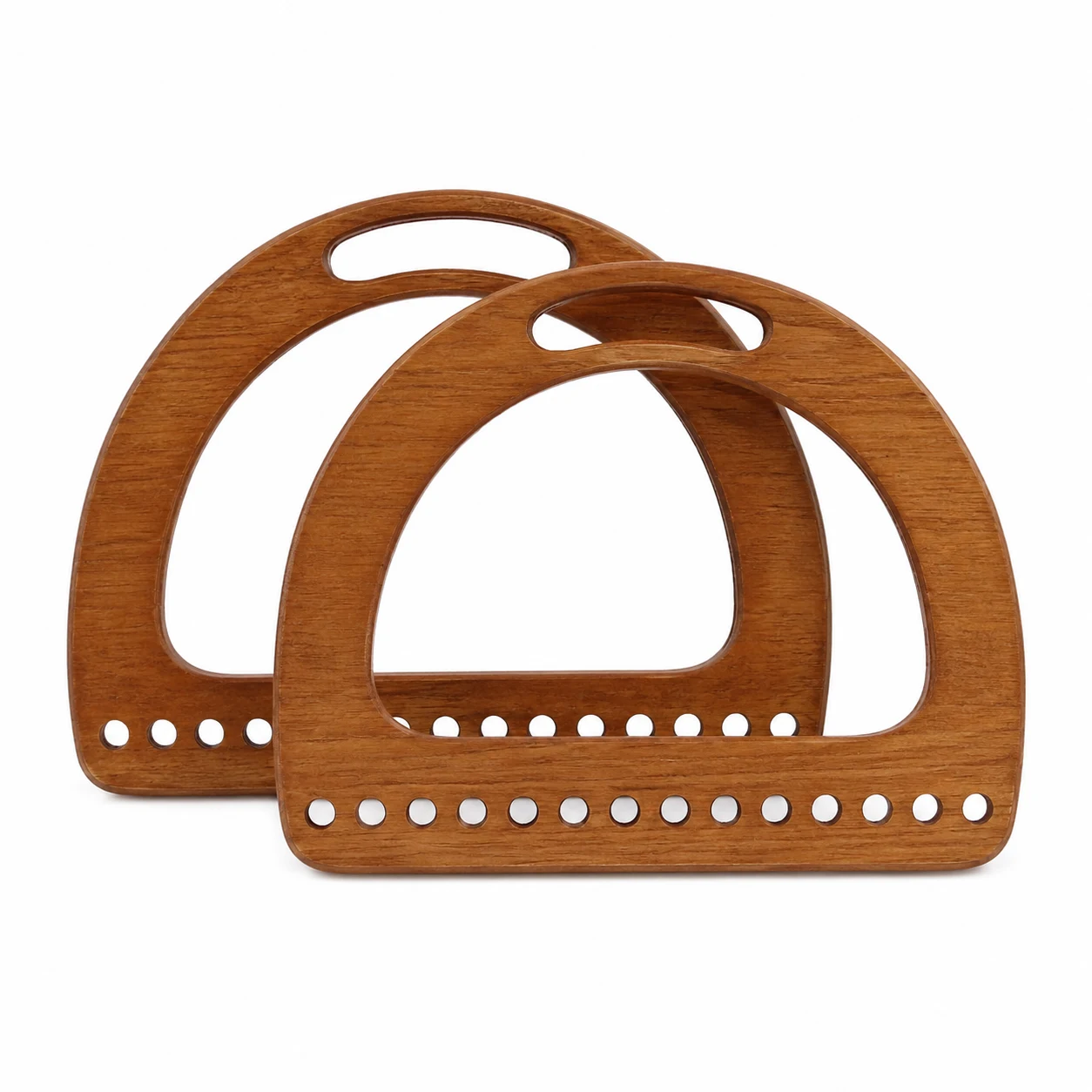 Wooden Crochet Bag Handles for DIY Purse Making