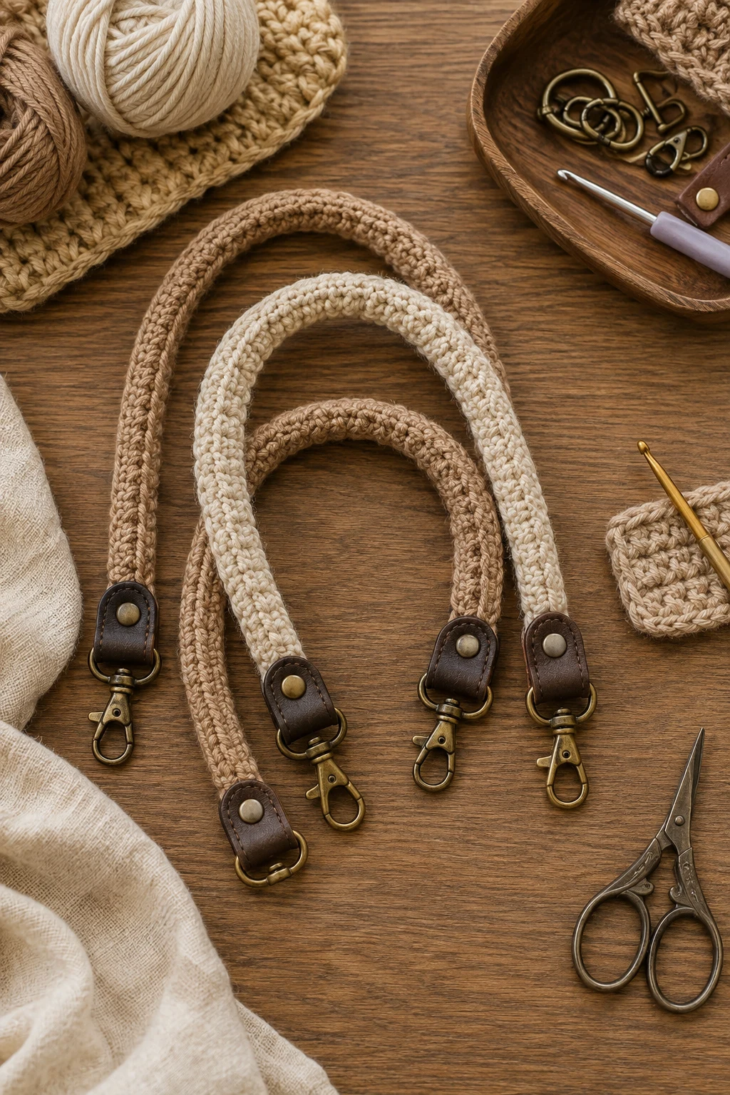 Crochet Bag Handles for Handbags — crochet bag handles style outfit