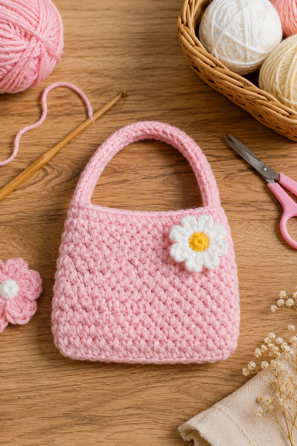 Mini Crochet Bag for Girls — crochet bag ideas style outfit