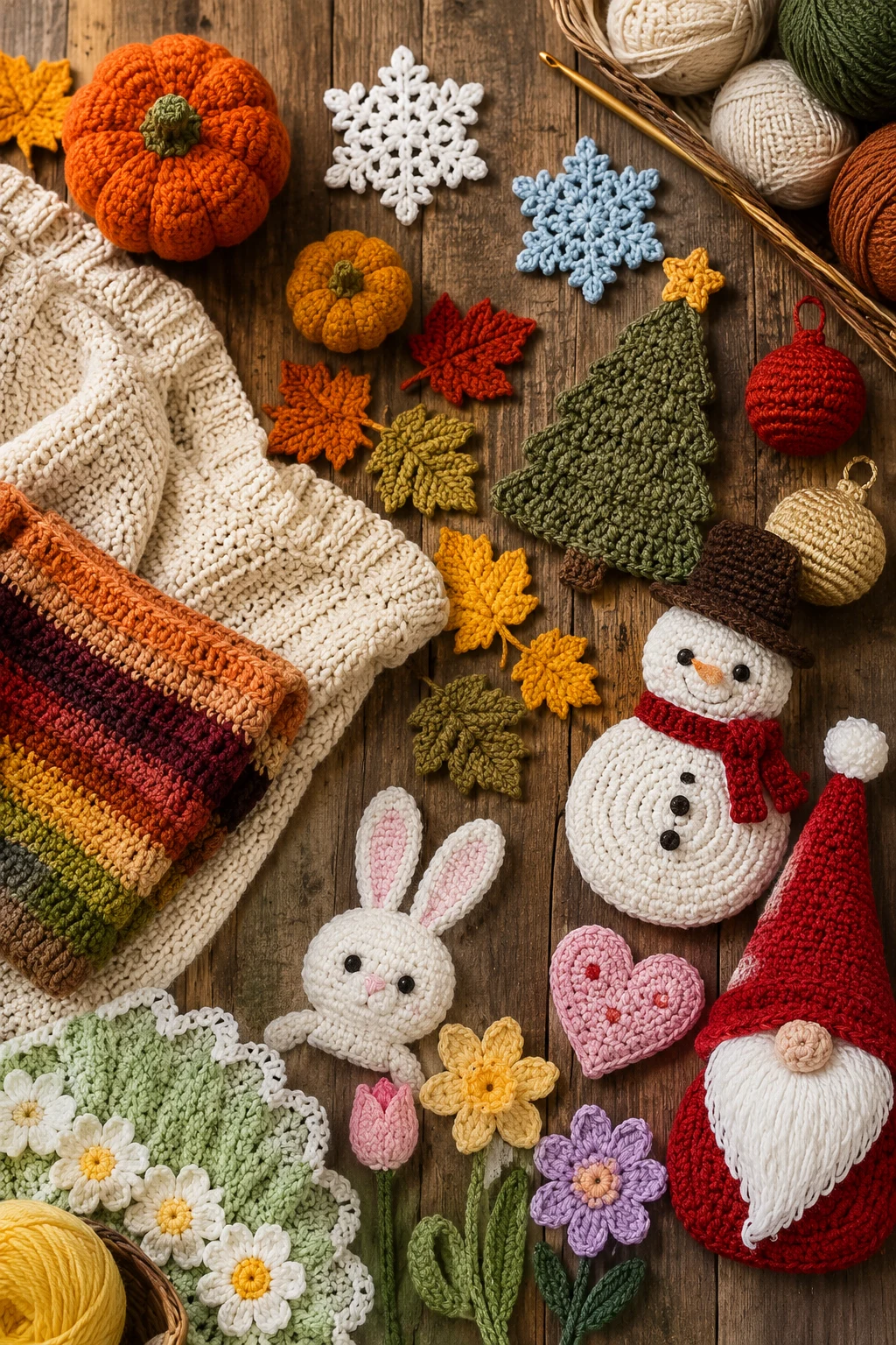 Crochet Seasonal Collections — crochet business ideas style outfit