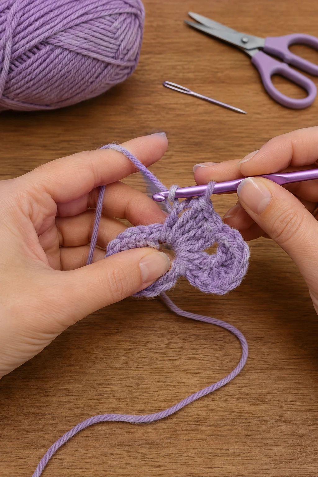 hands actively performing the