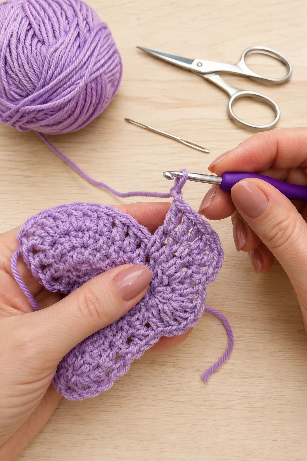 hands actively performing the