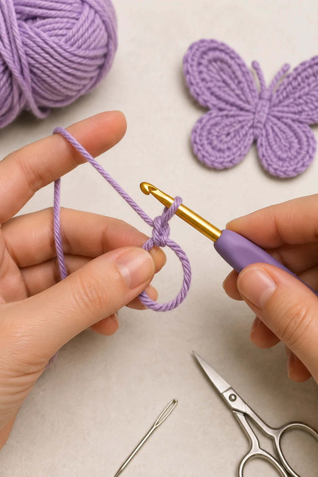hands actively performing the