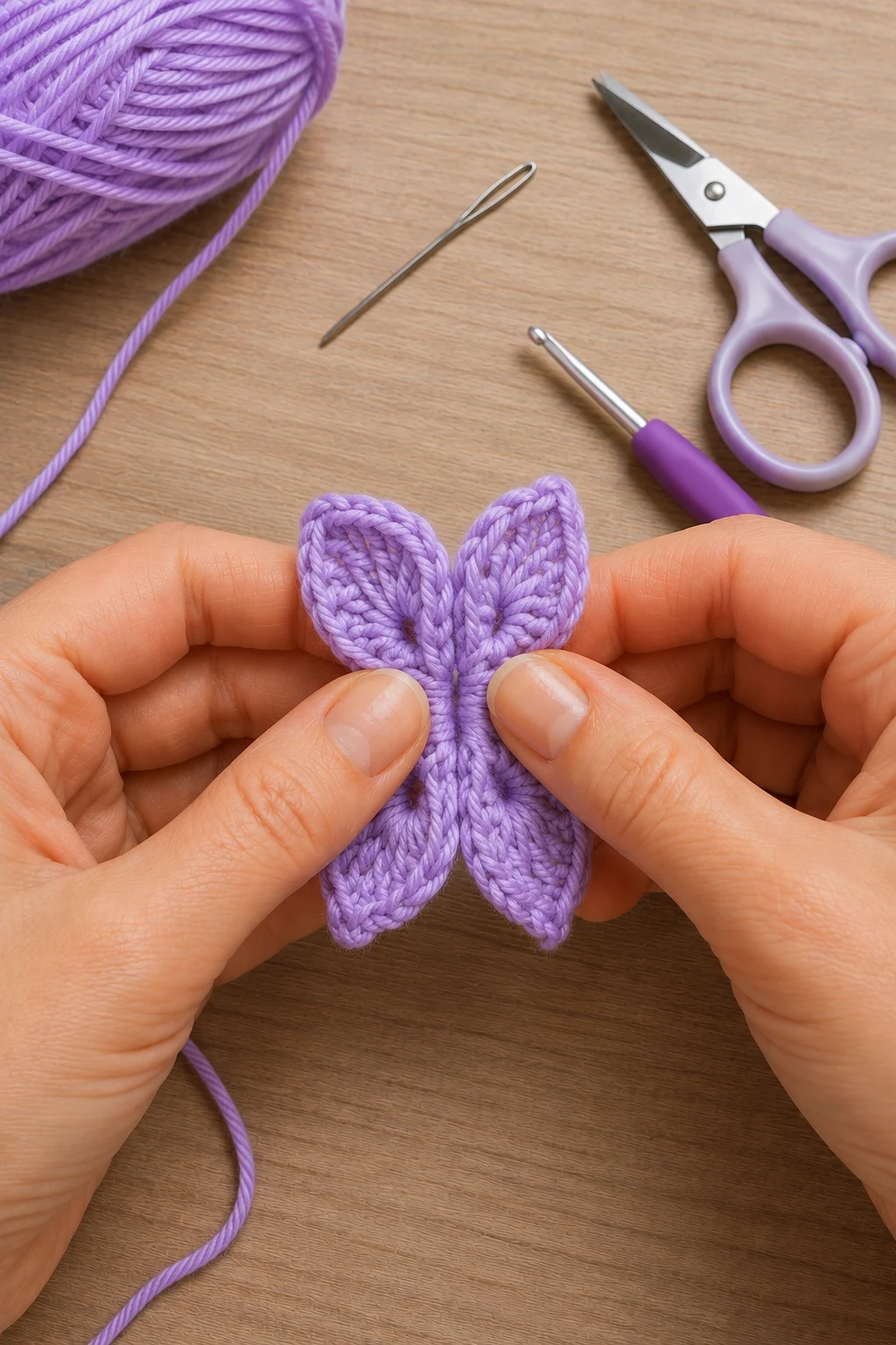 hands actively performing the