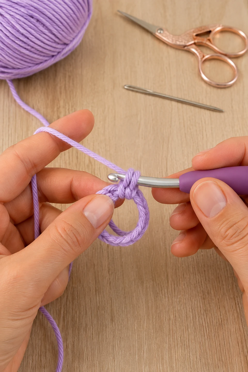 hands actively performing the