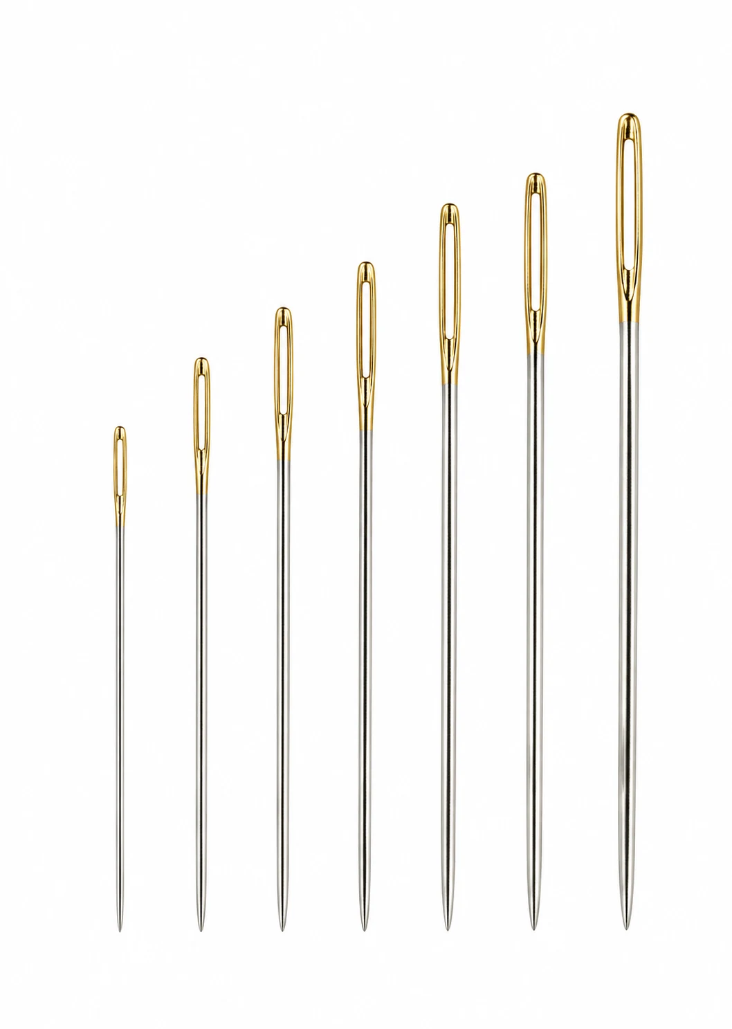 Clover Gold Eye Embroidery Hand Sewing Needles Size 3-9