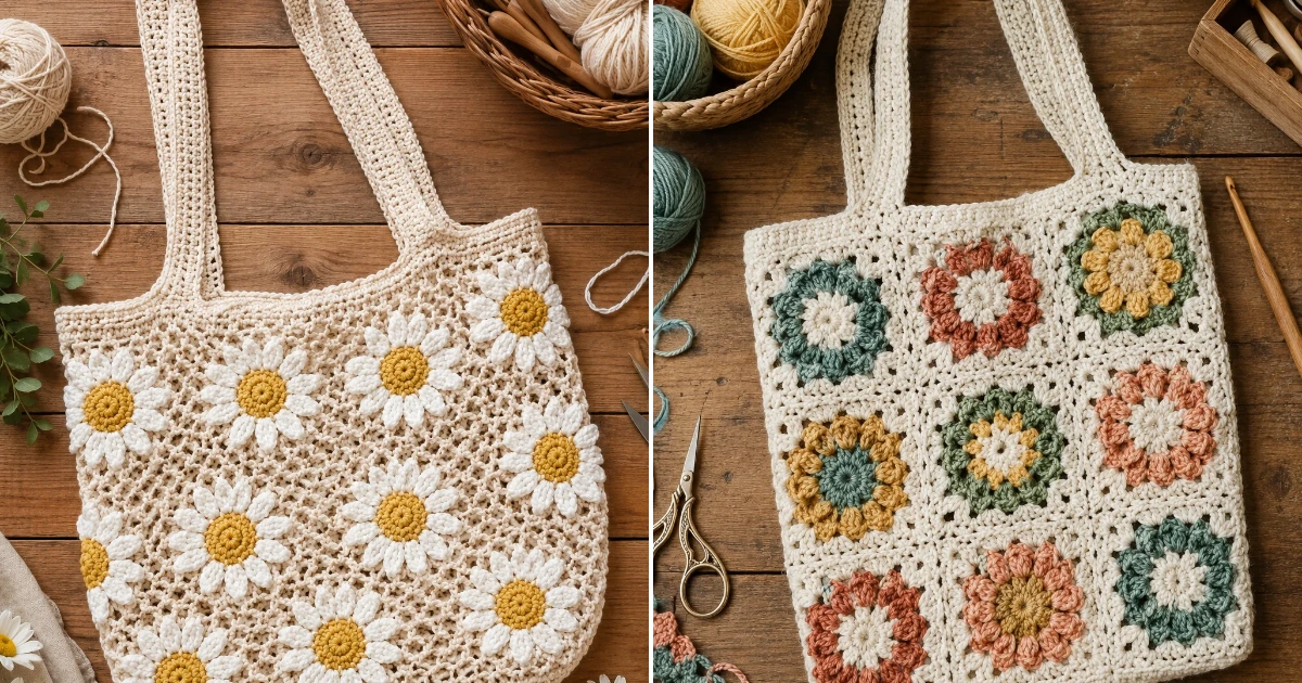 Crochet flower bag: 11 Gorgeous DIY Ideas for 2026 crochet flower bag