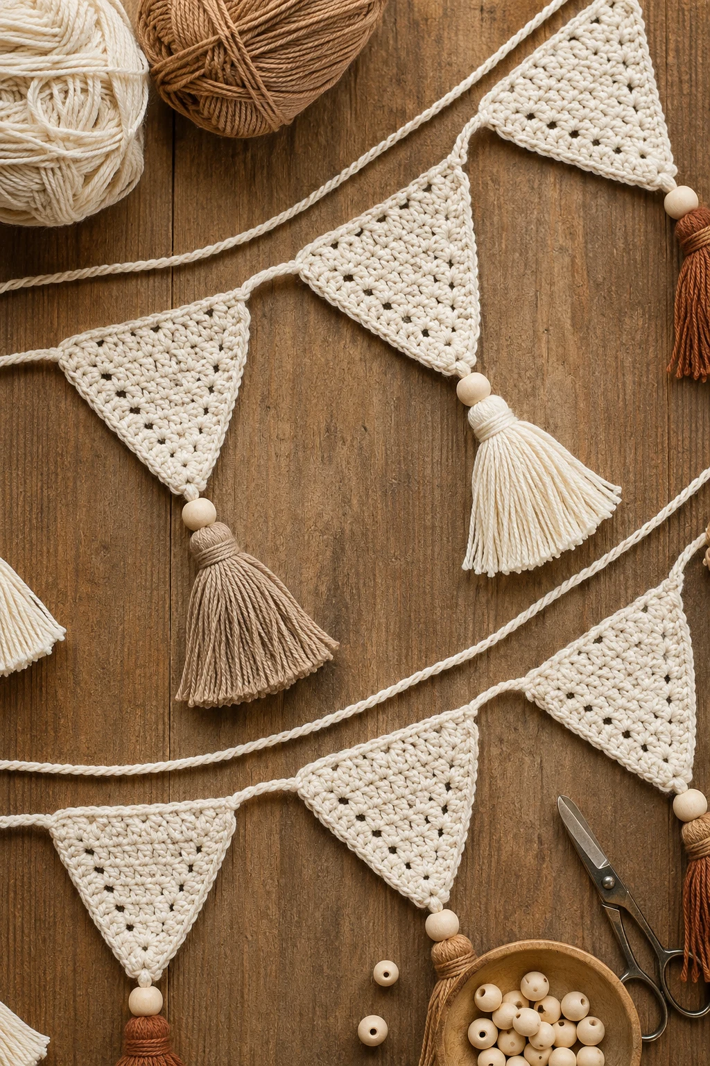 Boho Tassel Garland — crochet garland ideas style outfit