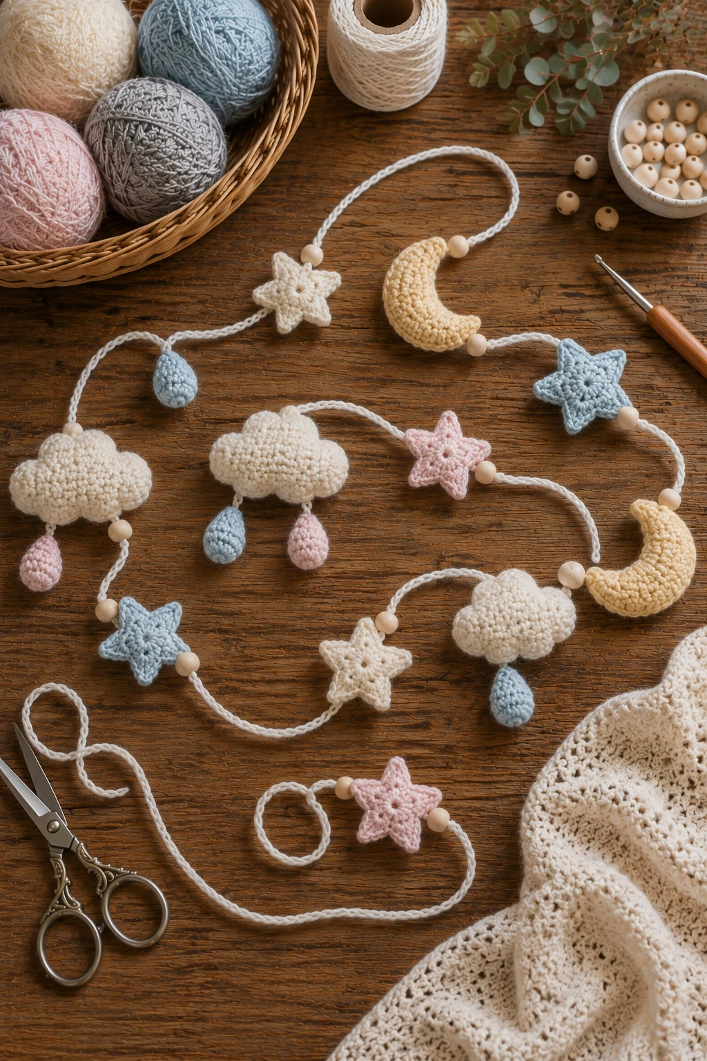 Cute Crochet Garland Ideas for a Nursery — crochet garland ideas style outfit