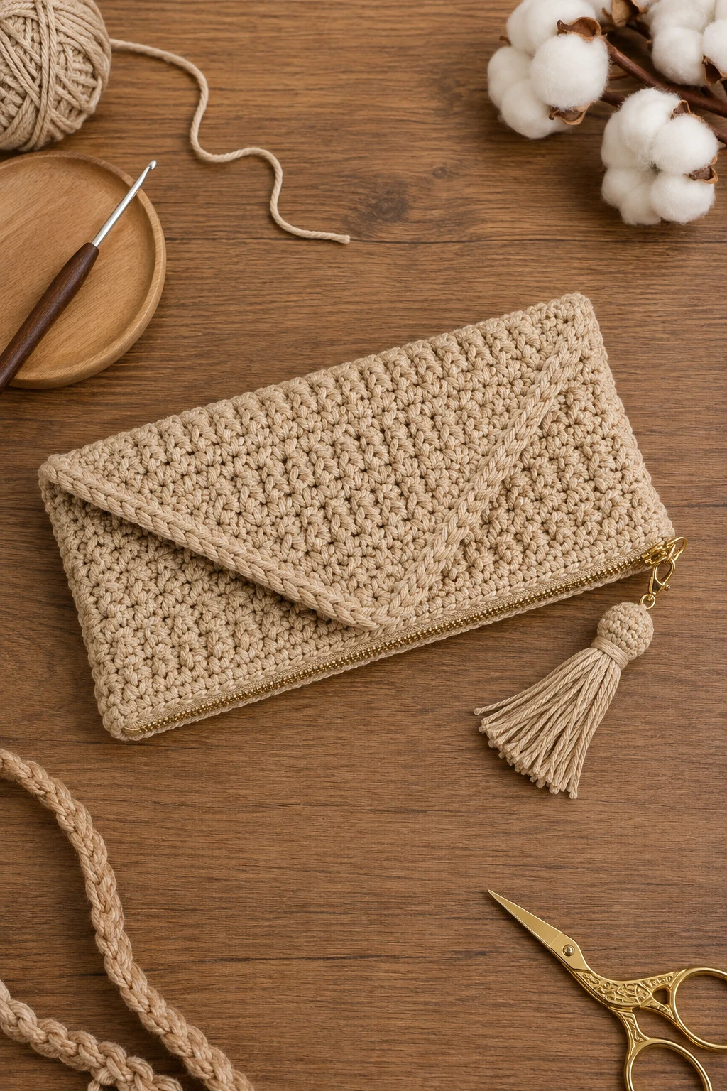 Crochet Clutch Bag — crochet hand bag style outfit