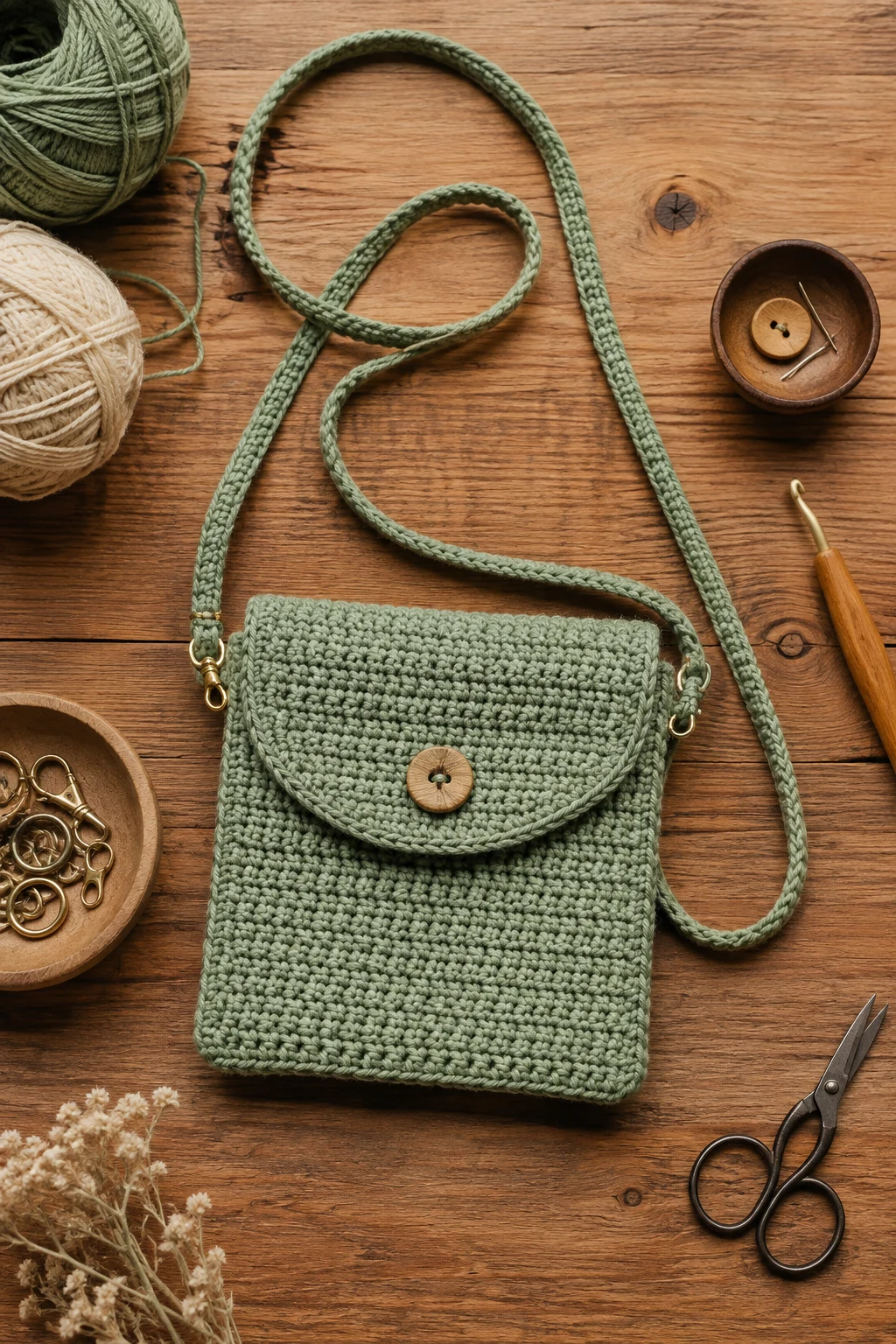 Mini Crochet Crossbody — crochet ideas bag style outfit