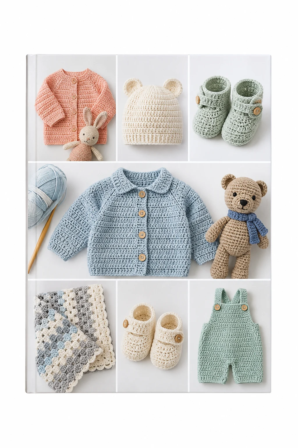 Crochet for Baby: 20 Easy Crochet Patterns for Baby Clothes and Accessories