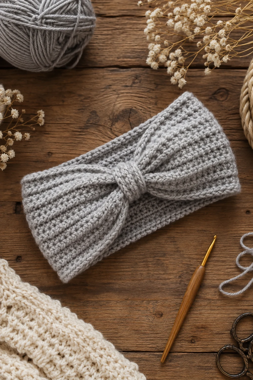Cozy Ear Warmer — crochet ideas for gifts style outfit