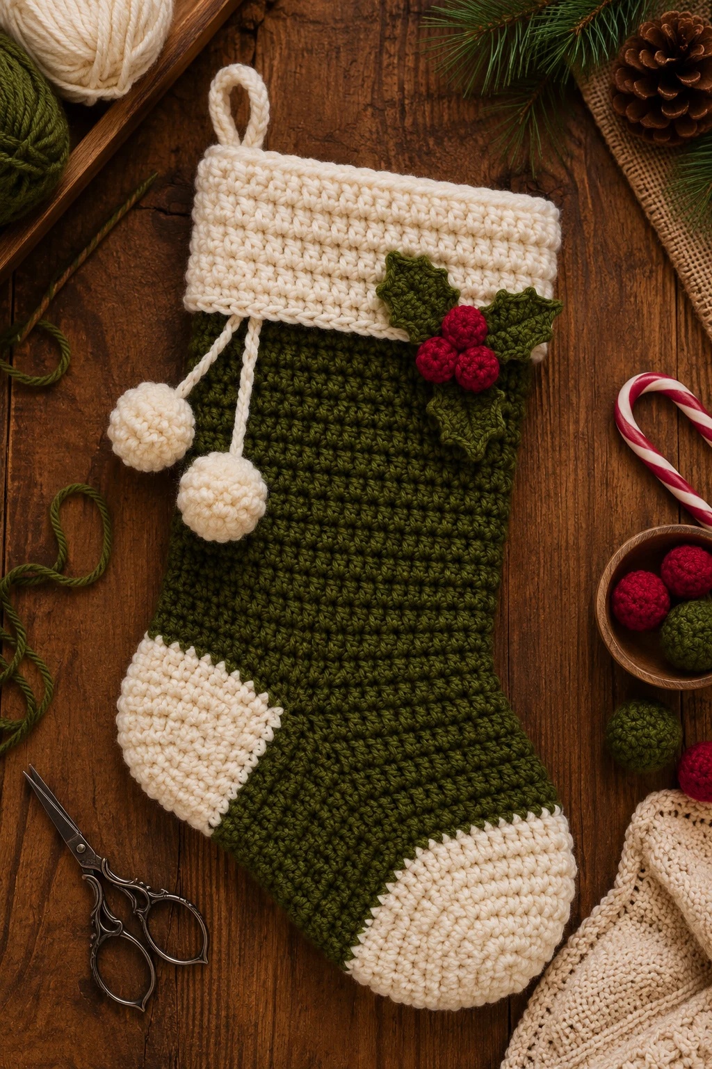 Crochet Christmas Stocking — crochet ideas for gifts style outfit
