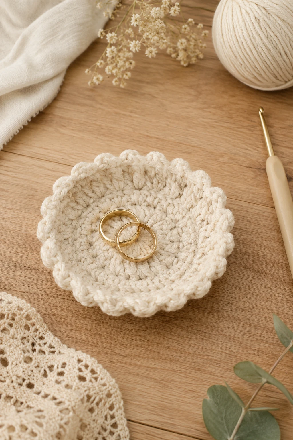 Wedding Ring Dish — crochet ideas for gifts style outfit